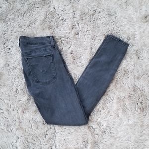 Hudson Jeans Krista Super Skinny Distressed Jeans